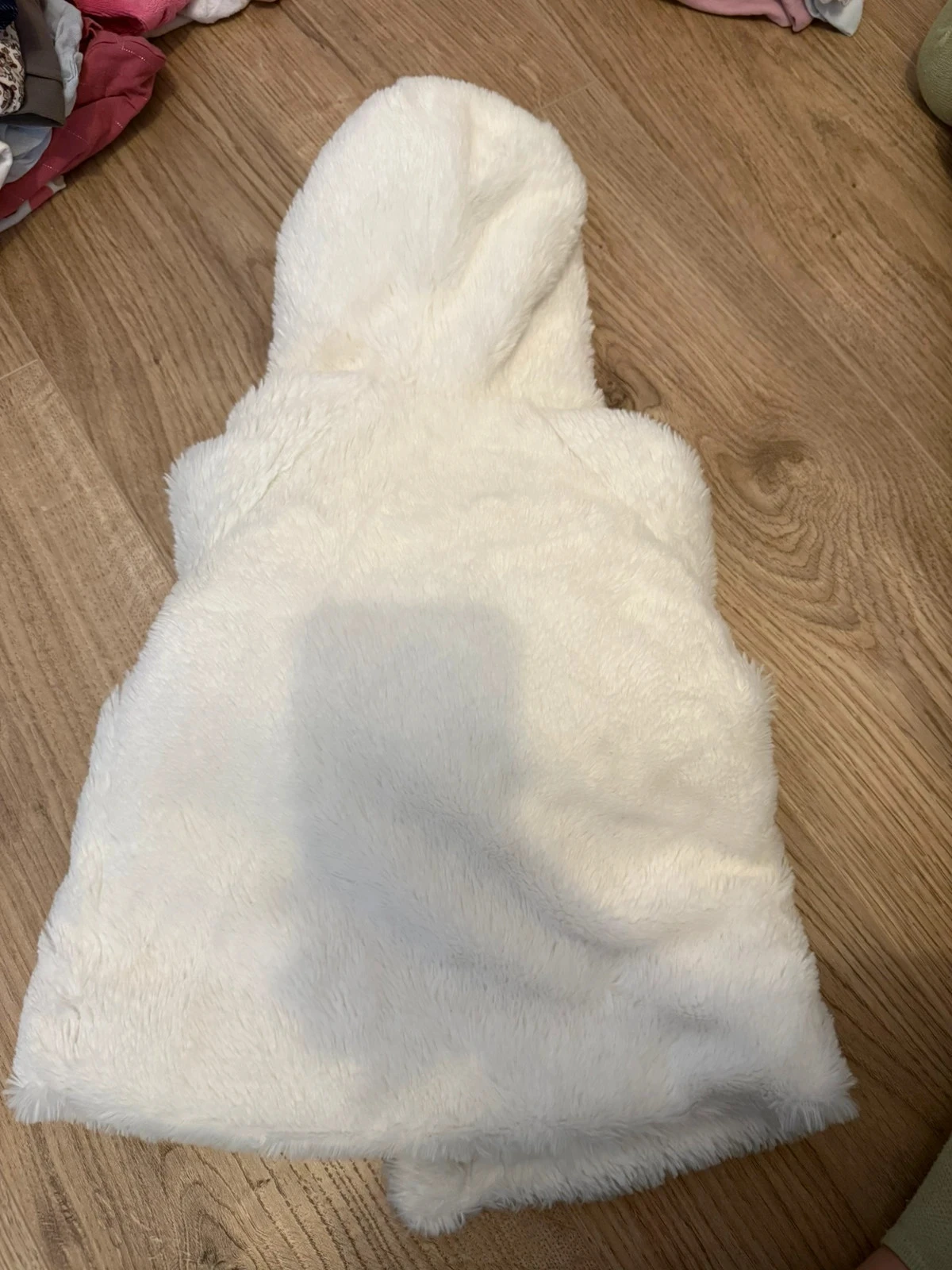 Veste moumoutte blanche – photo 5